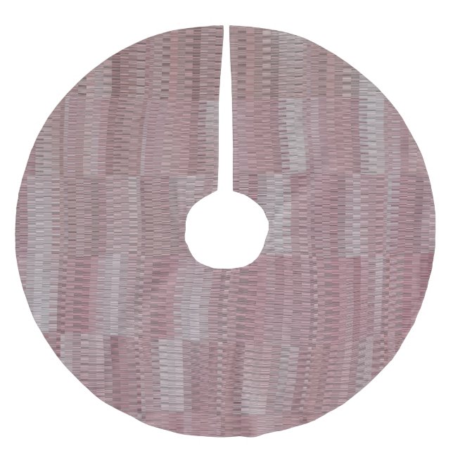 Vintag Eleganter Abstrakt Schöner Hintergrund Polyester Weihnachtsbaumdecke (Vorderseite)