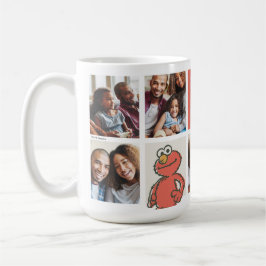 Vintag Elmo | Bester Vater - FotoCollage Kaffeetasse