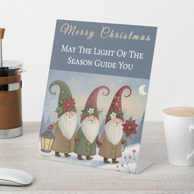 Vintag Elves Pedestal-Zeichen Sockelschild (In SItu)