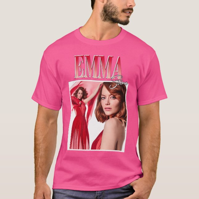 Vintag Emma Stone T-Shirt (Vorderseite)