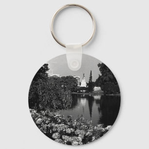 Vintag England London Buckingham St James Park Schlüsselanhänger