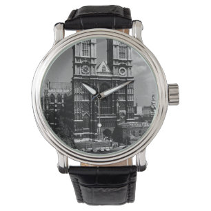 Vintag England London Westminster Abbey Armbanduhr