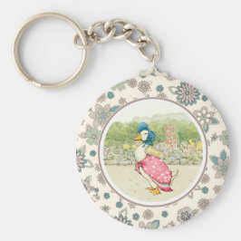 Vintag-Entenostergeschenk Schlüsselanhänger