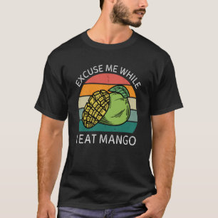 Vintag Entschuldigen Sie, während ich Mango Fruit T-Shirt