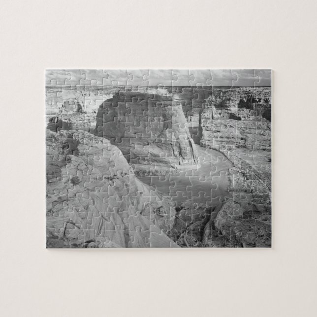 Vintag-Era Ansel Adams Canyon Fotograf Puzzle (Horizontal)