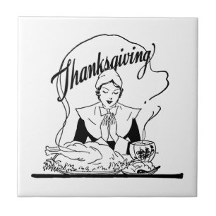 Vintag Erntedank Grace Fliese