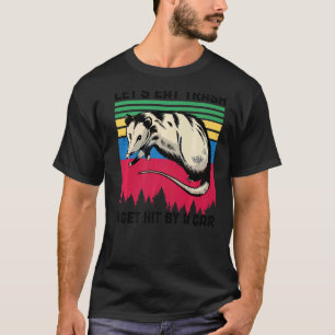 Vintag essen wir Müll und kommen mit dem Auto durc T-Shirt