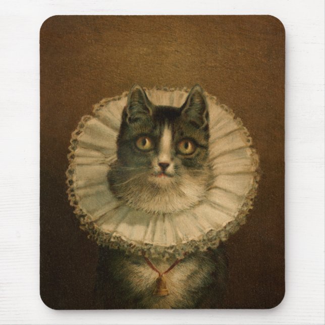 Vintag Extravagante Cat Mousepad (Vorne)