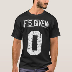 Vintag F S GIVEN 0 sarkastischer Spaß weiß 2 BACK T-Shirt