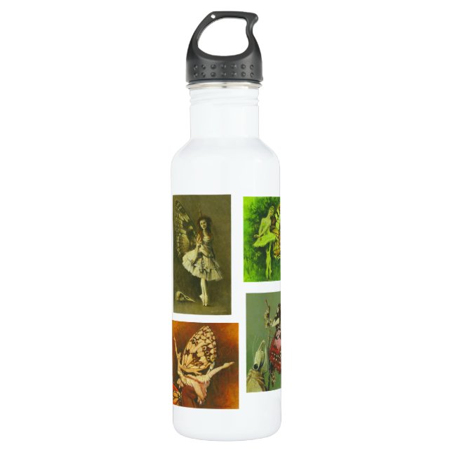Vintag Fairies Liberty Flasche Edelstahlflasche (Vorderseite)