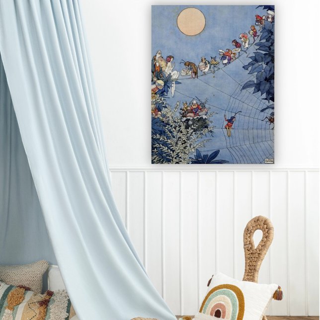 Vintag Fairy Art William Heath Robinson Poster (Von Creator hochgeladen)