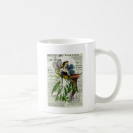 Vintag Fairy Collage Kaffeetasse