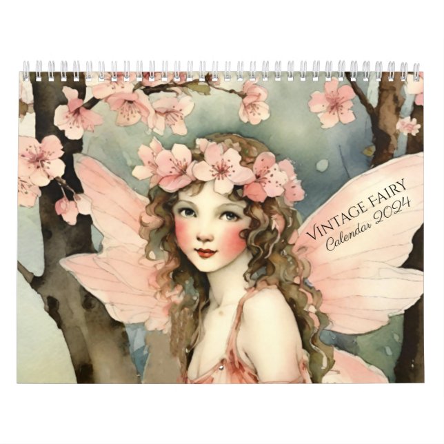 Vintag Fairy Kalender (Titelbild)