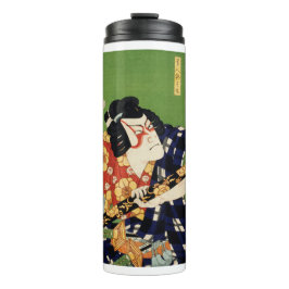Vintag-farbig-traditionell-japanisch-ukyio-e-sty Thermosbecher