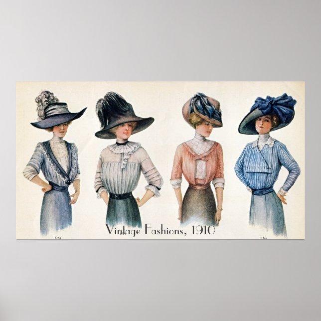 Vintag Fashions Poster (Vorne)