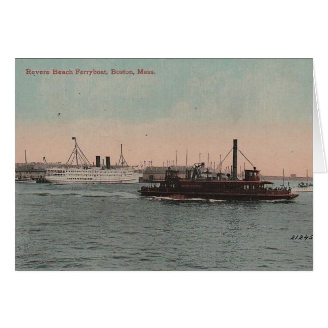 Vintag Ferry Newton 1913 (Vorderseite (Horizontal))