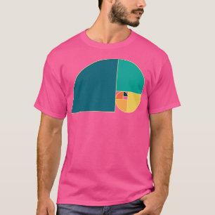 Vintag Fibonacci Spiral T-Shirt