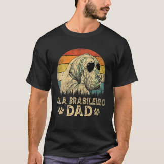 Vintag Fila Brasileiro Vater Dog Lovers Pater s Da T-Shirt