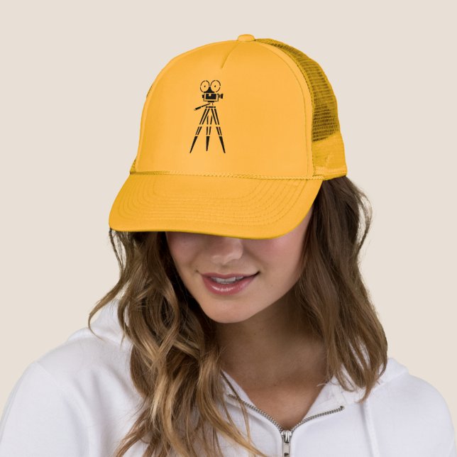 Vintag Film Set Camera Trucker Hat Truckerkappe (Beispiel)