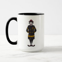 Vintag Fireman Clown