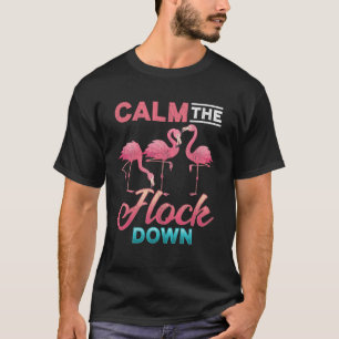 Vintag Flamingo Sarcastic Unangemessenes Sprichwor T-Shirt