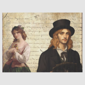 Vintag Flirt Seidenpapier