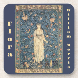 Vintag Flora Tapesta von William Morris Getränkeuntersetzer