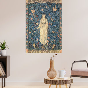 Vintag Flora Tapesta von William Morris Poster