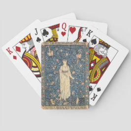 Vintag Flora Tapesta von William Morris Spielkarten