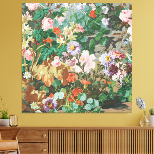 Vintag Floral Jardin d'Hiver von Edouard Müller Leinwanddruck