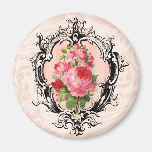 Vintag Floral Magnet