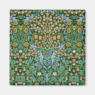 Vintag Floral Pattern William Morris Magnet