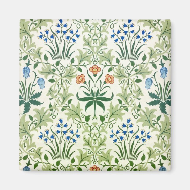 Vintag Floral Pattern William Morris Magnet (Vorne)