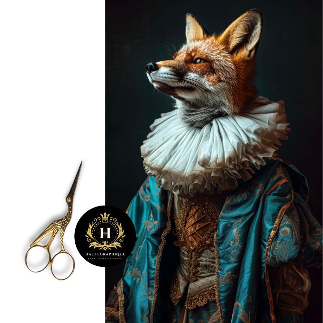 Vintag Floral Romeo Julia Fox Decoupage Seidenpapier (Von Creator hochgeladen)