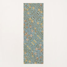 Vintag Floral William Morris Frucht Blauer Blume
