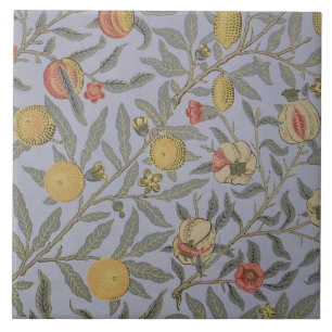 Vintag Floral William Morris Fruit Fliese