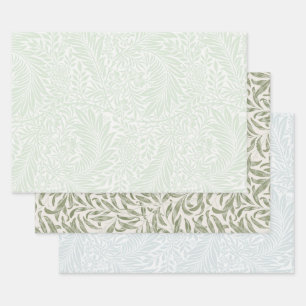 Vintag Floral William Morris Willow Bough Wrappin Geschenkpapier Set