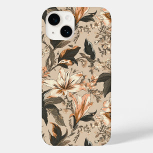 Vintag florales Muster iPhone 14 Fall Case-Mate iPhone 14 Hülle