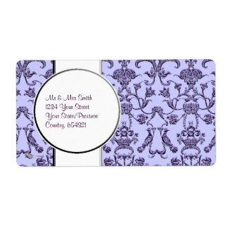 Vintag Florentine Damask (Lilac)