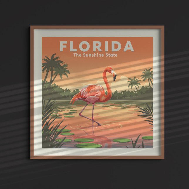 Vintag Florida Poster (Von Creator hochgeladen)