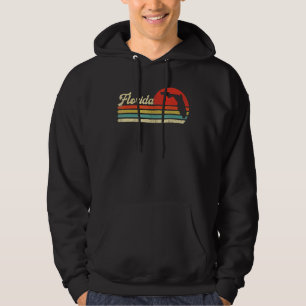 Vintag Florida Staat Klassische Karte Retro Fl Ori Hoodie