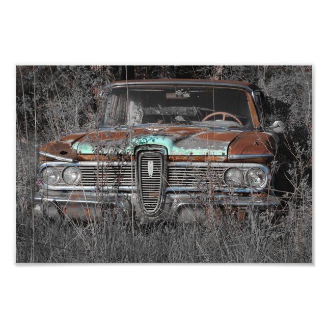 Vintag Ford Edsel Fotodruck (Vorne)