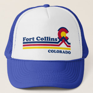 Vintag Fort Collins Colorado Truckerkappe