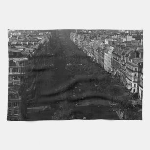 Vintag France Paris champs elysees avenue Geschirrtuch