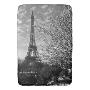 Vintag France Paris Eiffelturm Badematte