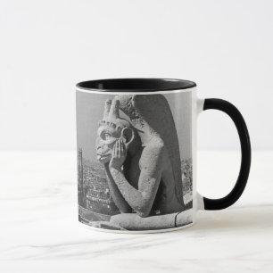Vintag France Paris Notre Dame Denker der Kathedra Tasse