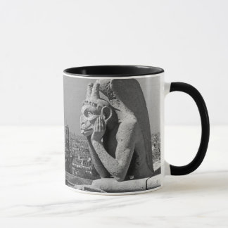 Vintag France Paris Notre Dame Denker der Kathedra Tasse