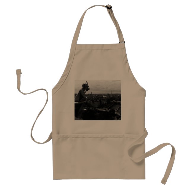 Vintag France Paris Notre Dame Kathedrale Teufel Schürze (Vorne)