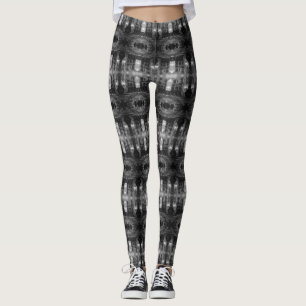 Vintag France Paris Notre Dame Leggings