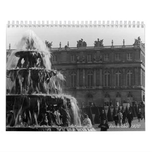 Vintag France paris Versailles palace 1970 Kalender